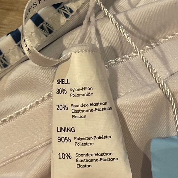 Cupshe Women's V Neck One Piece Swimsuit Ruffled Back Cross Swimwear -S blue - Picture 5 of 6